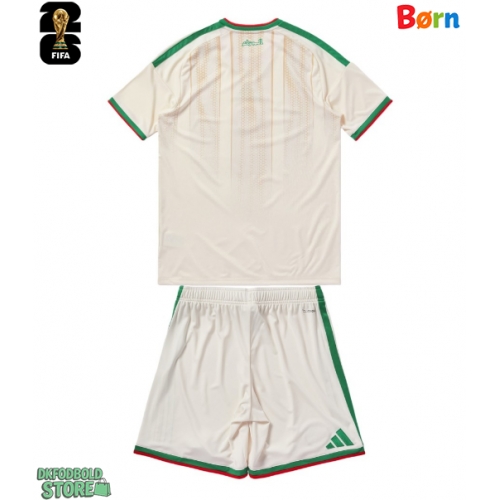 Algeriet Replika Babytøj Hjemmebanesæt Børn VM 2026 Kortærmet (+ Korte bukser)